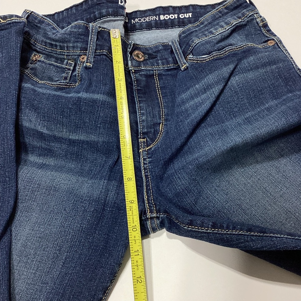 Levi’s Denizen Modern Boot Cut Jeans 10M Women’s Dark Wash - Picture 8 of 10